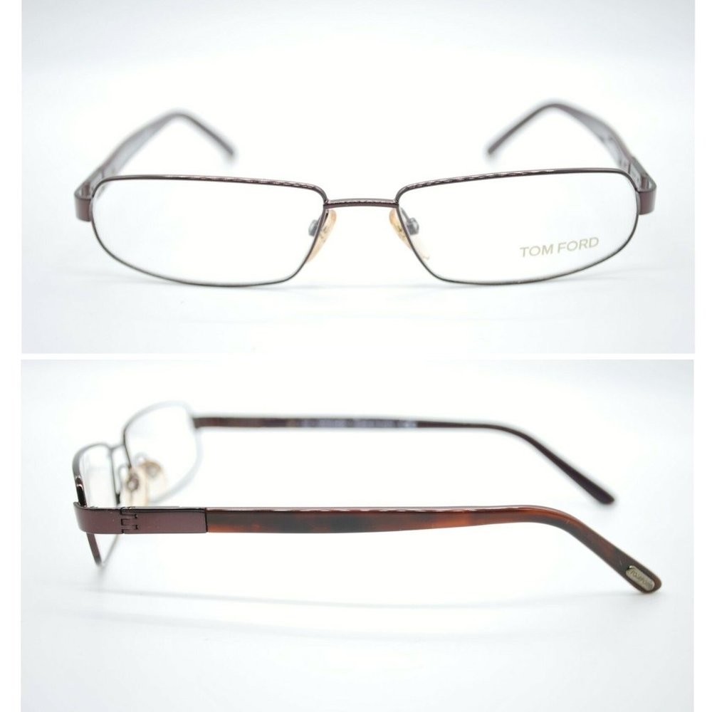 TOM FORD TF5056 BROWN EYEGLASSES FOR MEN  AUTHENTIC
